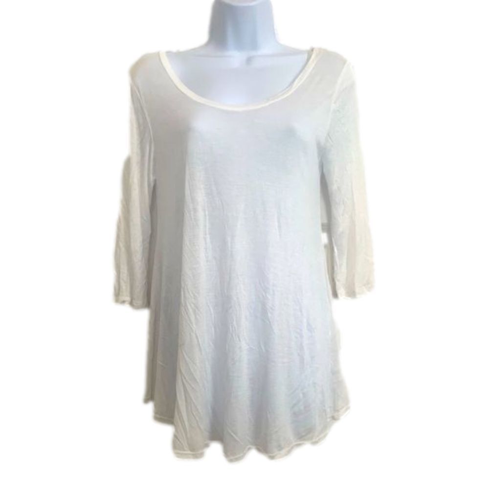 ‎NWT White Active USA Top